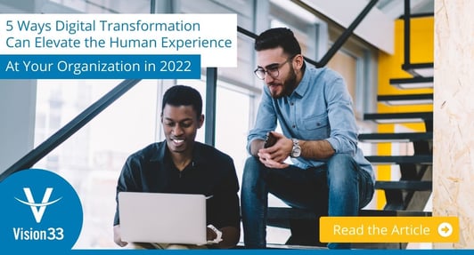 DX Blog - 5 Ways DX Can Elevate the Human Experience - Header - Featured