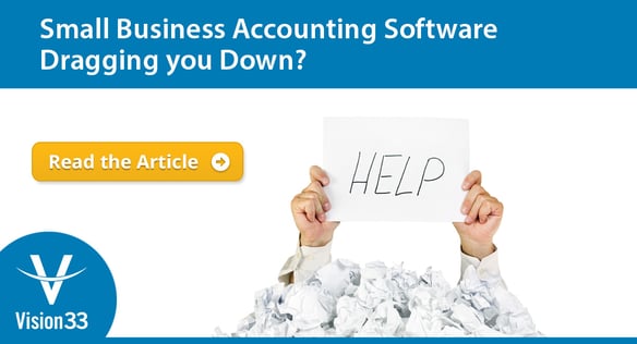small business accounting software challenges