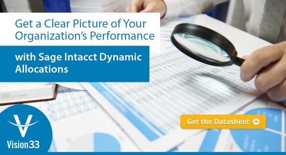 Finance and accounting software - Sage Intacct