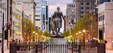 Raleigh,-North-Carolina,-USA-downtown-as-viewed-from-the-Capitol-Building-grounds.-1