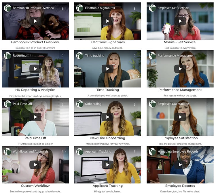 BambooHR Allinone HR software for small and medium businesses