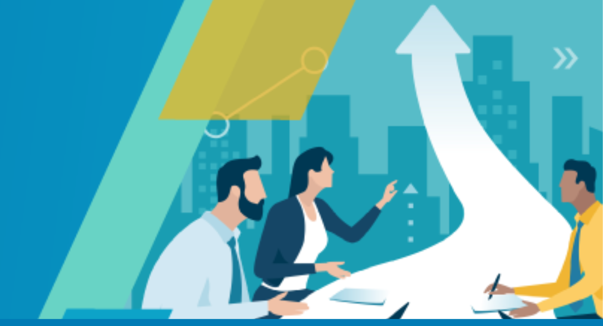 3 coworkers collaborate about process automation for SMBs