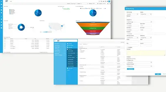 Charts, graphs, and other data demonstrate how the SAP B1 web portal works Charts, graphs, and other data demonstrate how the SAP B1 web portal works